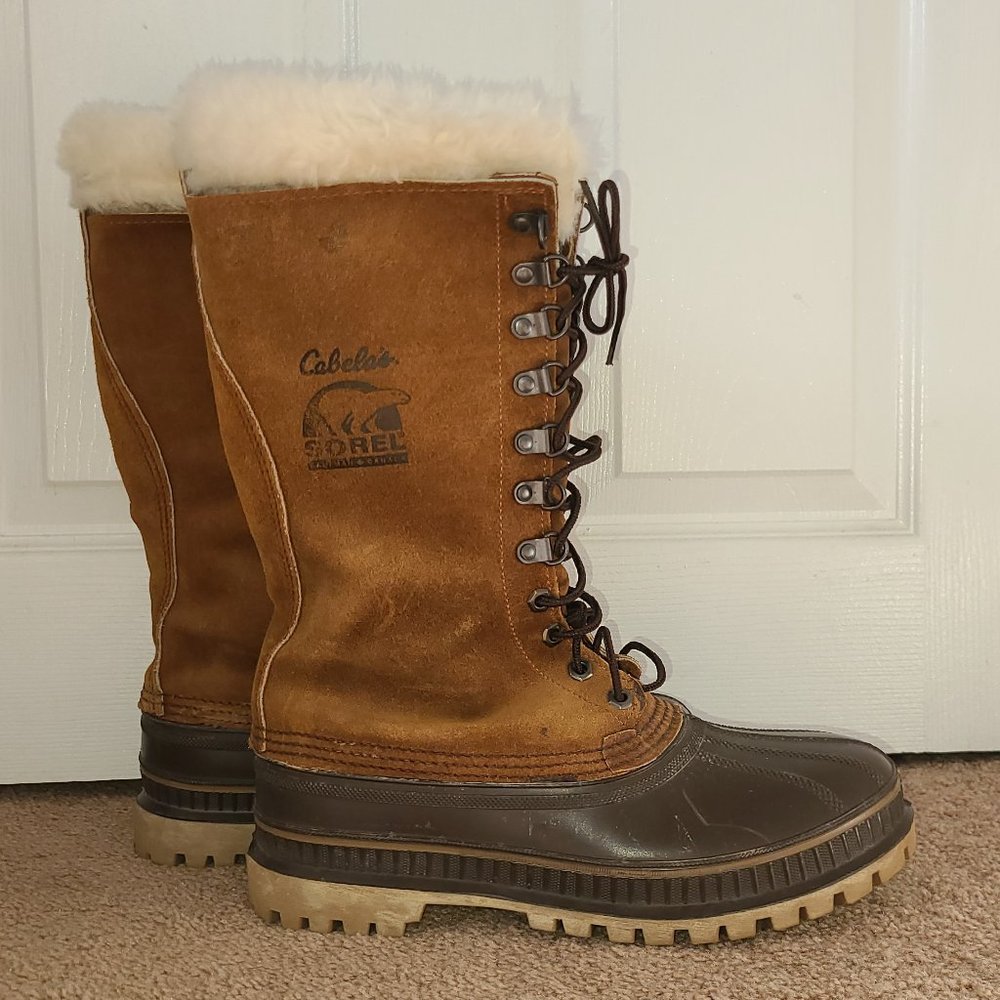 Sorel Boots Kaufman Cabelas Mens Size 7